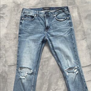 PacSun stacked skinny jeans